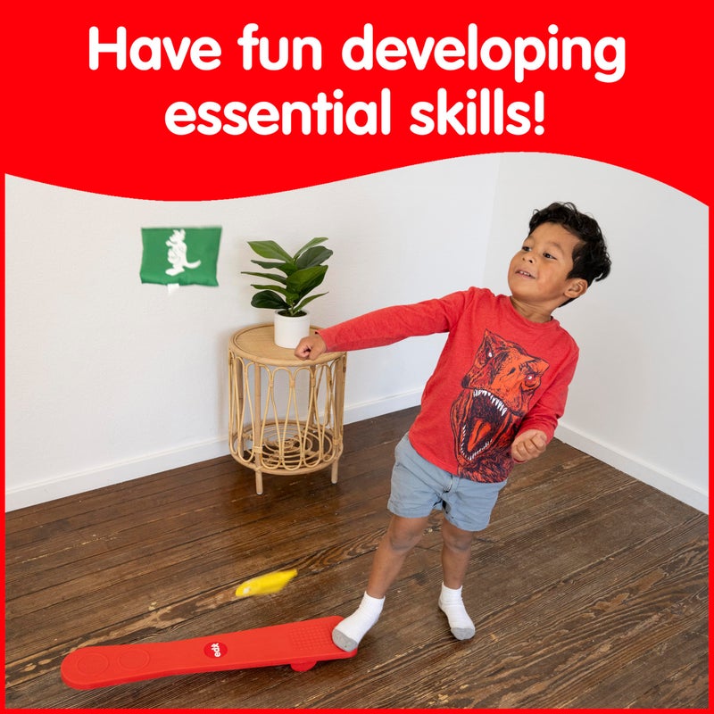 Learning Advantage edxeducation Joey Jump - Activity for Kids Physical Play - Stomp and Catch Board - Learn to Catch - Build Coordination - Image 2